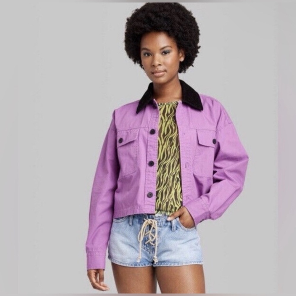 💕NEW💕 Beautiful Purple Jacket - Picture 2 of 4